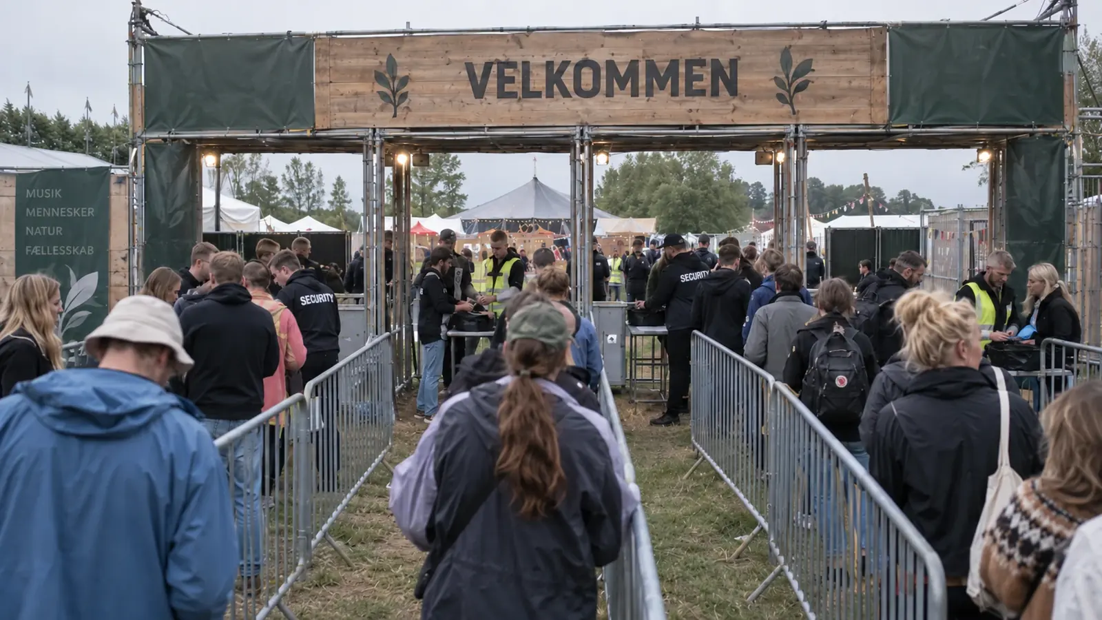 Visitering og adgangskontrol ved event